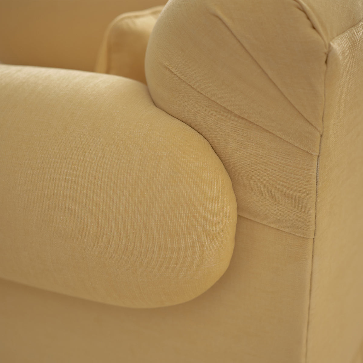 Alba Lounge Chair - yellow in stock