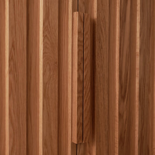Fort Cabinet Tall - Oak in stock