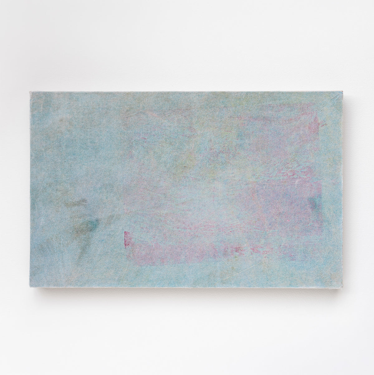 A sky blue, with rubine