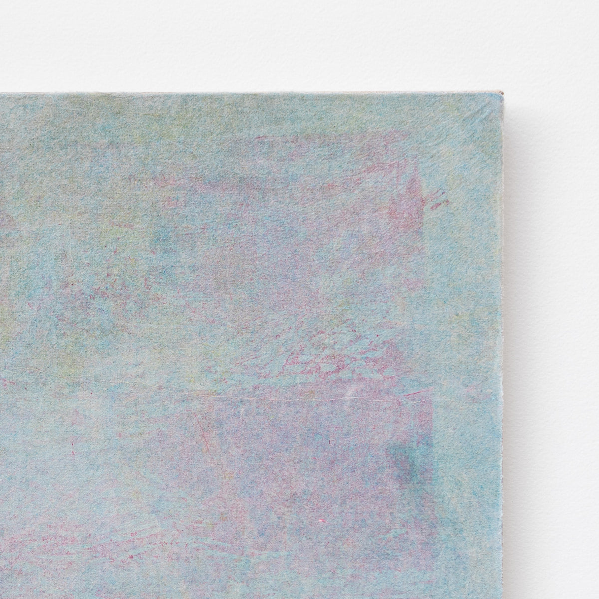 A sky blue, with rubine