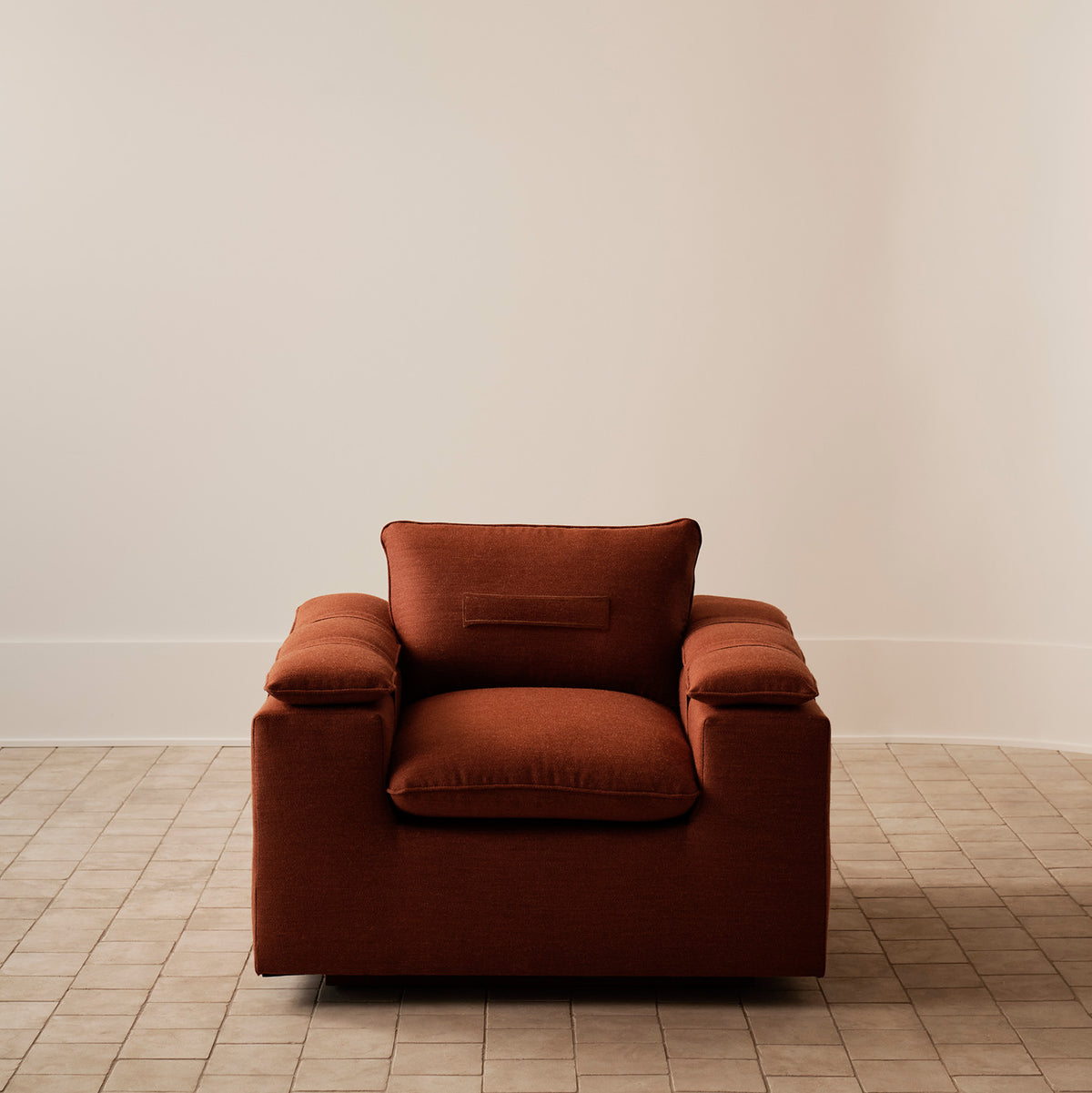 Bivvy Lounge Chair - Rust in stock