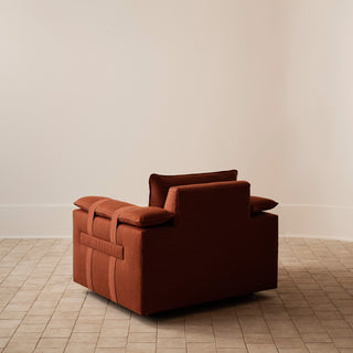 Bivvy Lounge Chair - Rust in stock