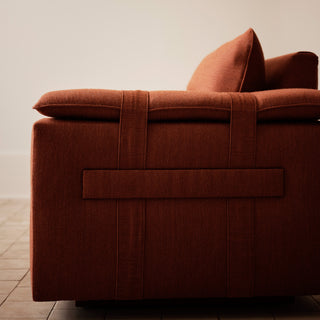 Bivvy Lounge Chair - Rust in stock