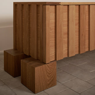 Fort Credenza - Oak in stock