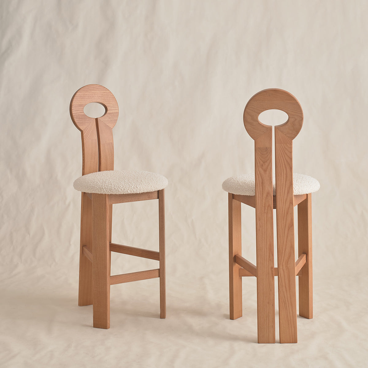 Whit Counter Stool