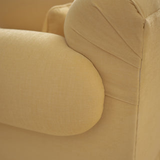 Alba Lounge Chair - yellow in stock