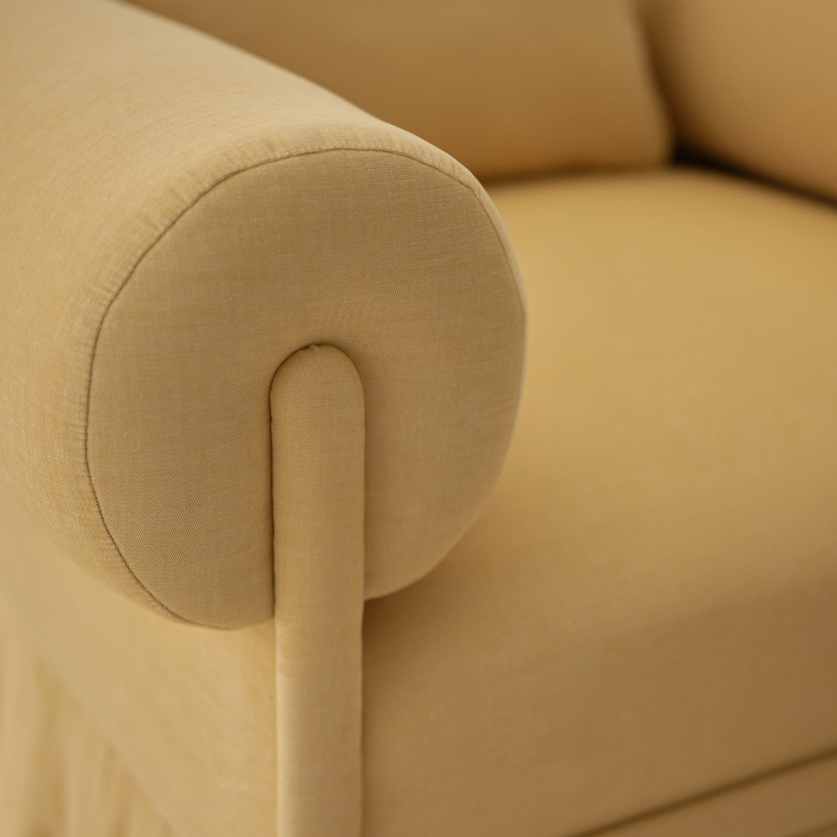 Alba Lounge Chair - yellow in stock