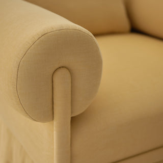 Alba Lounge Chair - yellow in stock